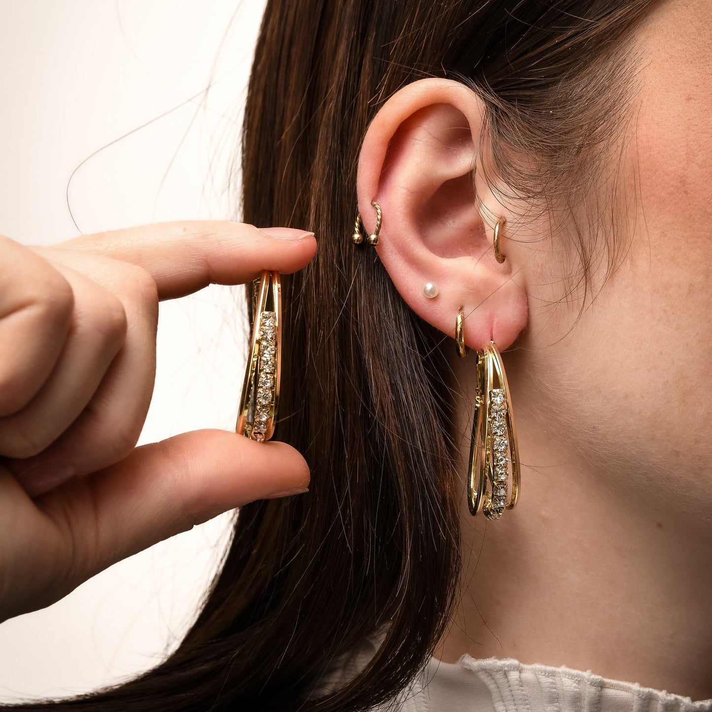 Aros Criollos con Strass (Oferta 2x1)
