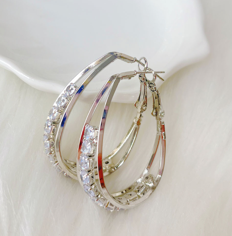 Aros Criollos con Strass (Oferta 2x1)